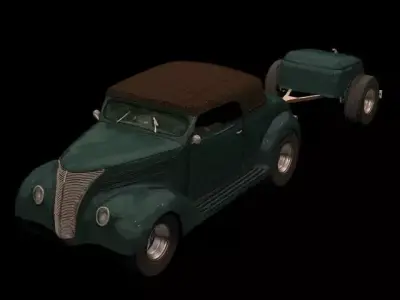 Car Hold  Cart 3D model