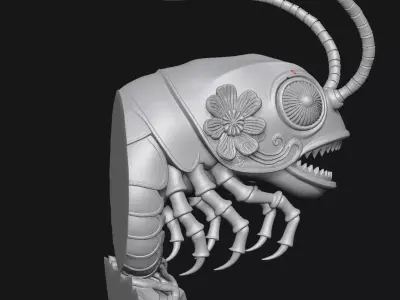 Shrimp 3D print model