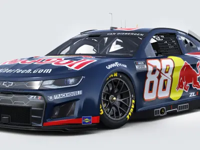 Chevrolet Camaro Nascar RedBull Van Gisbergen 2025 3D model