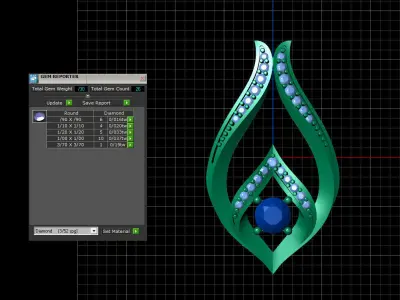 minimal pendant 3D print model purchase
