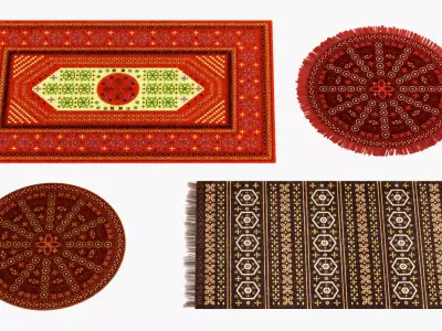 -Oriental Carpets- 3D model