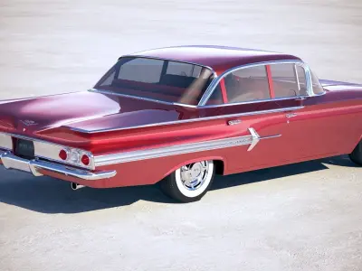 Chevrolet Impala Sedan CG 1960 3D model