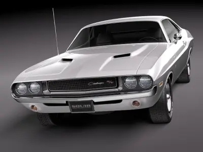 Dodge Challenger 1970 3D model