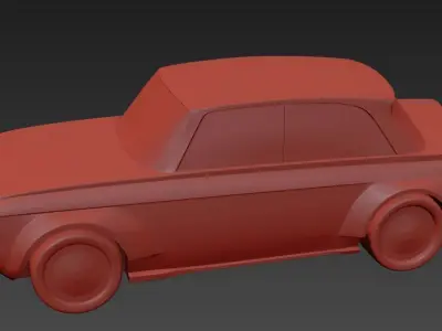 Moskvich 2140 3D model