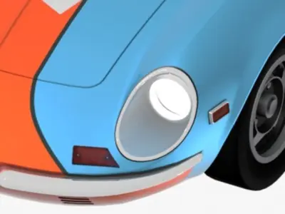 PUMA GTE 1970 3D MODEL 3D model