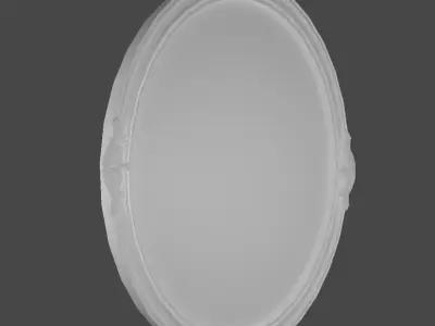 Victorian Painting Low-poly 3D model