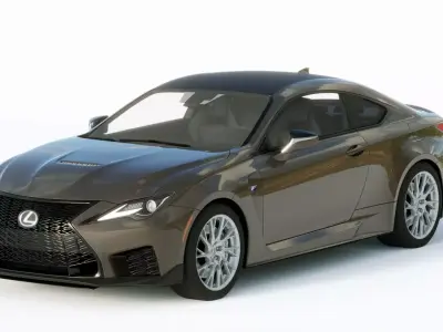 Lexus RC F 2020 3D model