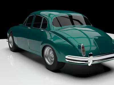 Jaguar Mark II Alias Model 3D model