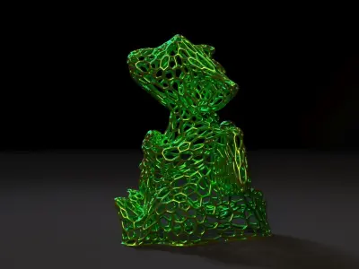 Baby dragon 3D print model