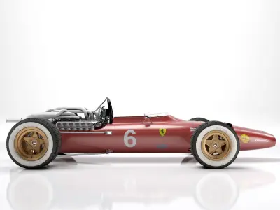 Ferrari F1 312 1966 3D model