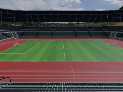 Olympic Stadium Low-poly 3D model shop