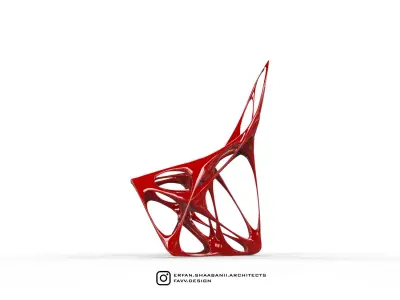 EXO CHAIR 1 BY ERFAN SHAABANII 3D model