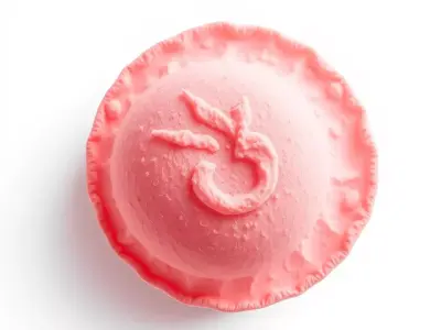 Pink Fantasy Sphere model pack Low-poly 3D model