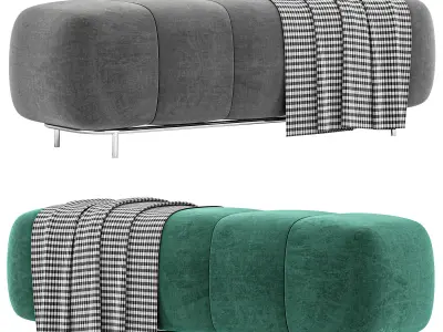 Zefir Banquette By Enigma 3D model