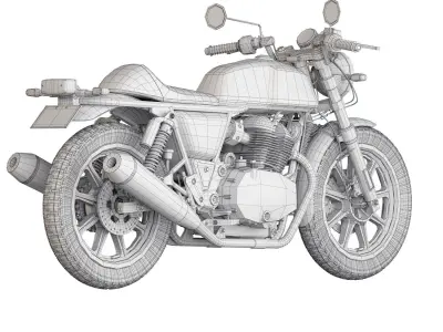 Royal Enfield Continental GT 650 2021 3D model