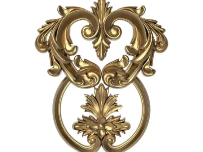 decorative pattern ready for 3D printing 3D model 4