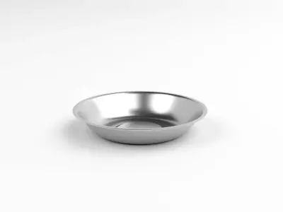 Metal Plate 3D Model Low-poly 3D model purchase