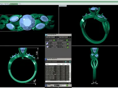 3D CAD NJ-1162-Ring 3D print model