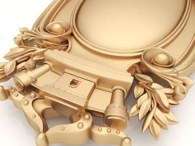 Decor 16 - For CNC and Interior 3D model