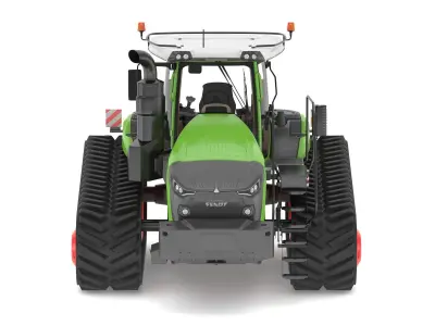 Fendt 1100 Vario MT Tracked Tractor 3D model