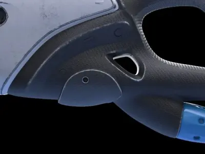 Electric Vehicle Charging Plug 3D model  3D model