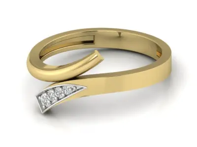 Women ring 3dm Render details 3D print model