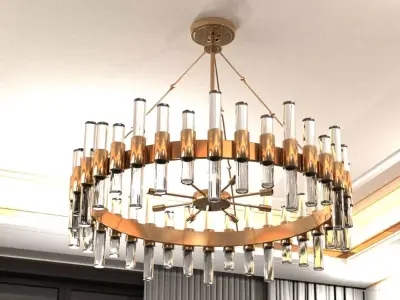 chandelier 19 Free 3D model