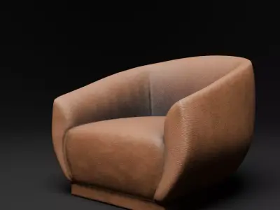 Modern Luxury Sofa 3D Model Low-poly 3D model shop