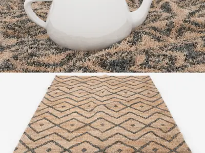 Rugs No 915 Low-poly 3D model