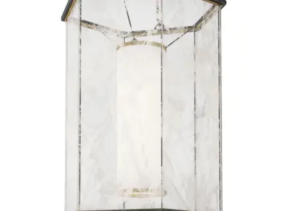 Chahan Gallery Large Hexagonal lantern 3D model