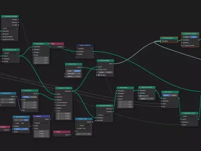 Procedural Fence Generator  Free low-poly 3D model