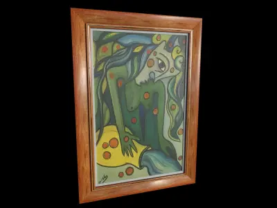 14 Paintings Collection 3D model