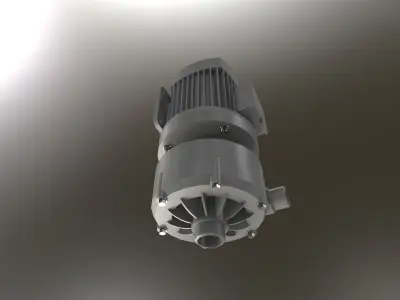 Horizontal Centrifugal Pump Free 3D model