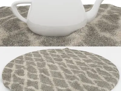 Rugs No 343 Low-poly 3D model