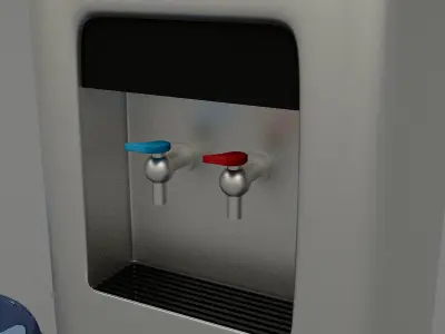 3D Water Dispenser 3D model