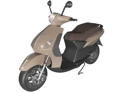 Scooter 3D model 3