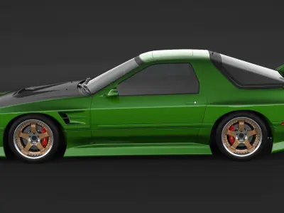 Mazda RX-7 FC3S 3D model