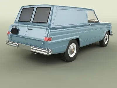 Jeep Wagoneer Panel Delivery 3D model