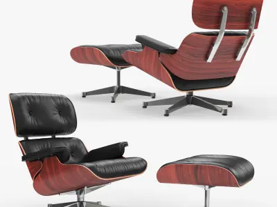 Vitra Lounge Chair Classic 3D model