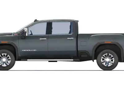 GMC Sierra 2500HD Denali 2020 3D model