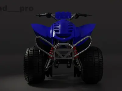APC Edge 90 ATV 2018  3D model