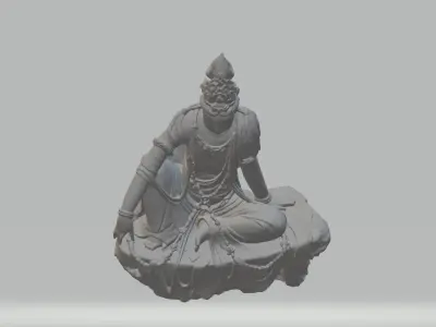 Guanyin Bodhisattva Buddha Statue  3D print model buy