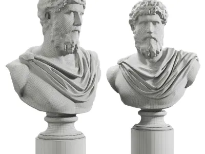 Lucius Verus Bust  3D model