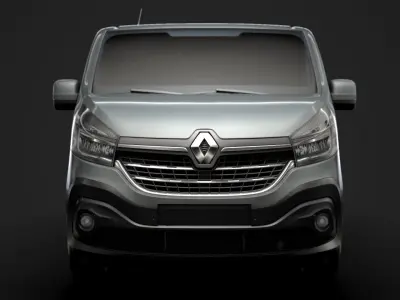 Renault Trafic Van 2020 3D model