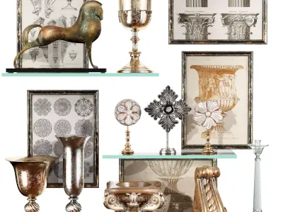 Decor set 51 3D model