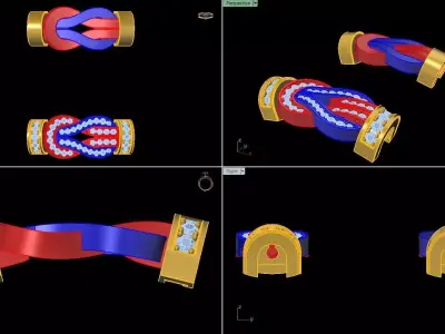 Fred Bracelet  3D print model