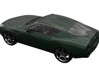 Aston Martin - 2003 - DB7 Zagato 3D model