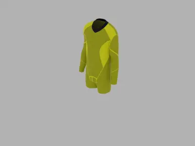 Sport Suit Low-poly 3D model