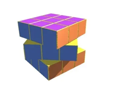Cube Rubix 3D model