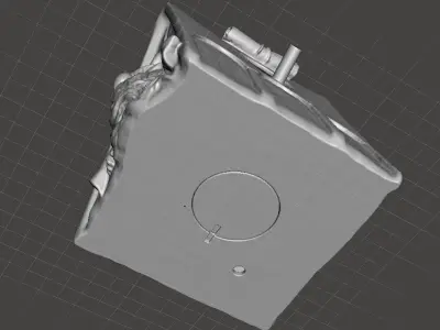 camping gnome bird house outside garden decoration 3D print model